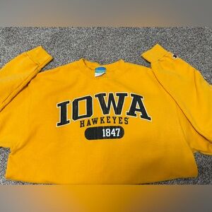 Champion Eco Fleece Sweatshirt in Yellow